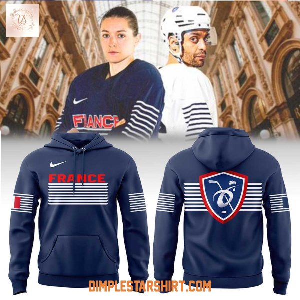France Hockey Team Olympic 2026 Hoodie Shirt