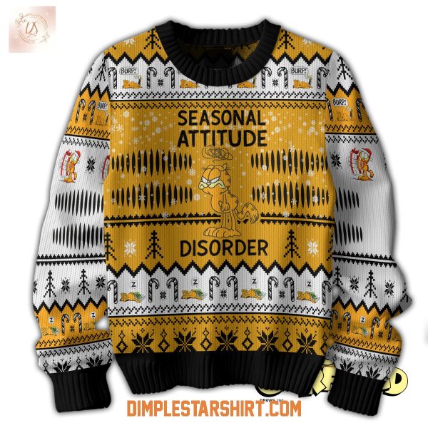 Garfield Seasonal Attitude Disorder Ugly Sweater