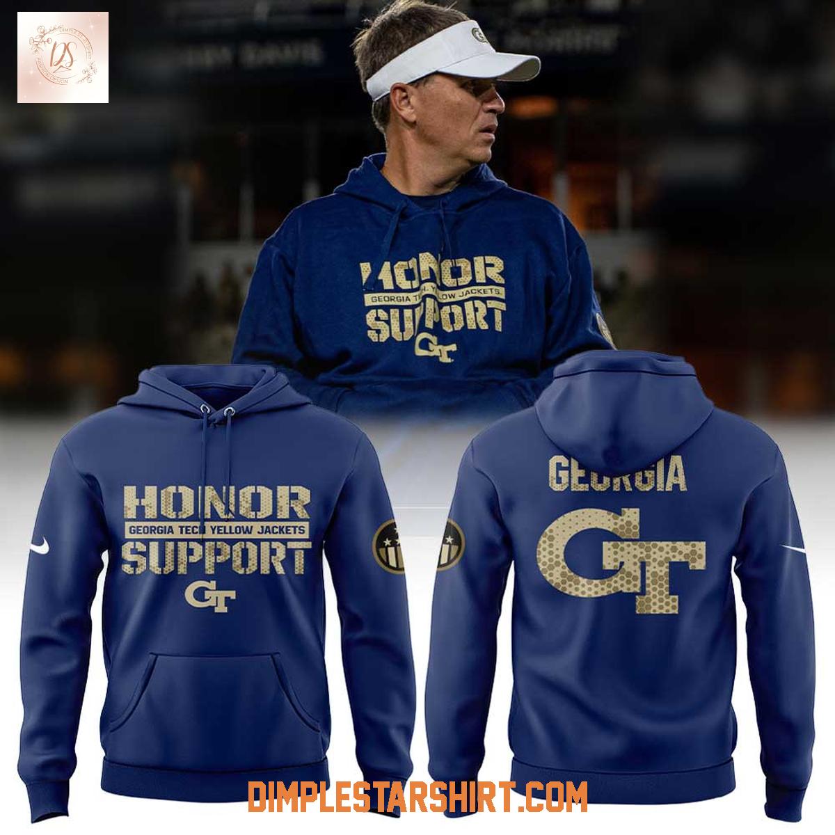 Georgia Tech Football x Coach Faulkner 2025 Hoodie T-Shirt Georgia Tech Football x Coach Faulkner 2025 Hoodie T-Shirt