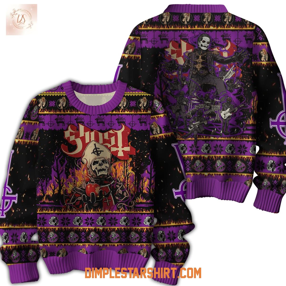 Ghost Skeletour World Tour 2026 Ugly Sweater Ghost Skeletour World Tour 2026 Ugly Sweater