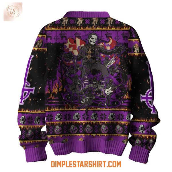 Ghost Skeletour World Tour 2026 Ugly Sweater