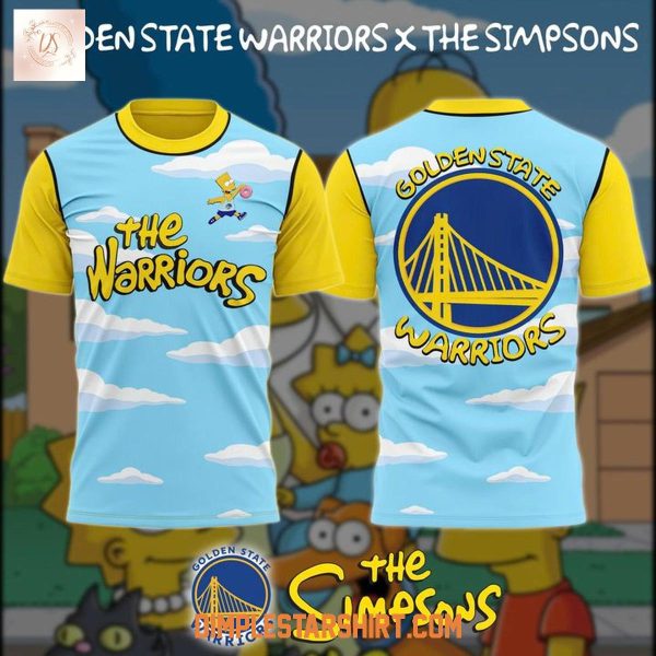 Golden State Warriors x The Simpsons 2025 Hoodie T Shirt