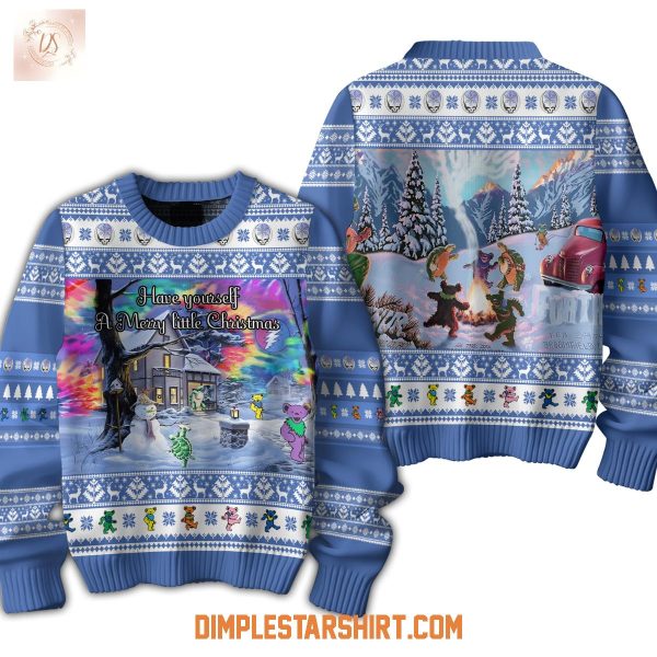 Grateful Dead Have Yourself A Merry Little Christmas Ugly Sweater