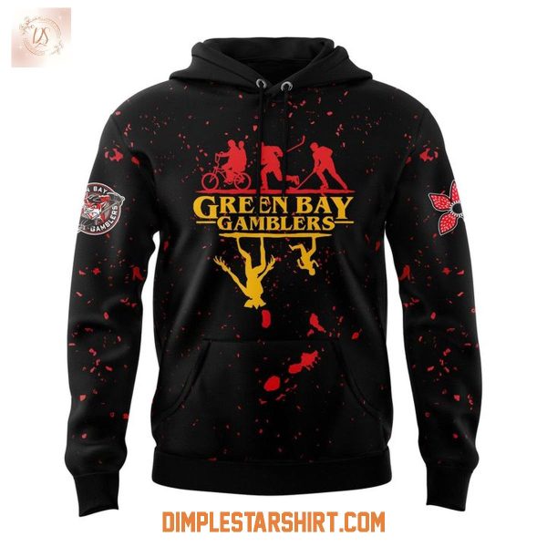 Green Bay Gamblers x Stranger Things Hoodie Sweatshirt