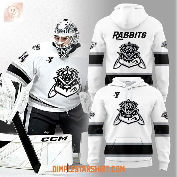 Greenville Swamp Rabbits Introducing the White Rabbit King Hoodie Shirt