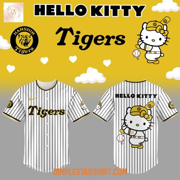 Hanshin Tigers x Hello Kitty Baseball Jersey