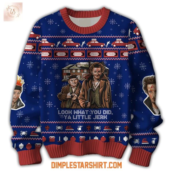 Home Alone Look It's Kevin Ugly Sweater