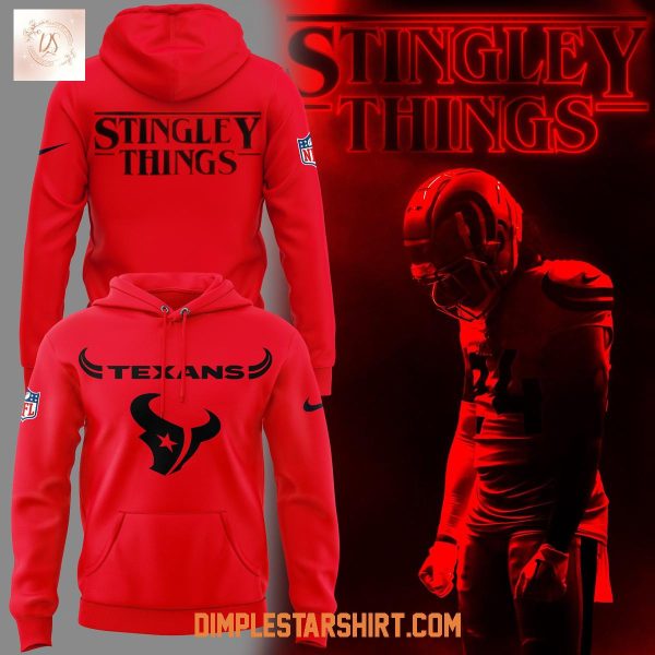 Houston Texans x Stranger Things 2025 Hoodie Shirt