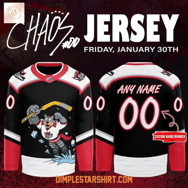 Huntsville Havoc Chaos Brithday 2026 Hockey Jersey