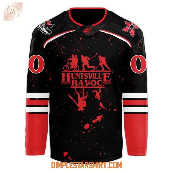 Huntsville Havoc x Stranger Things 2025 Jersey
