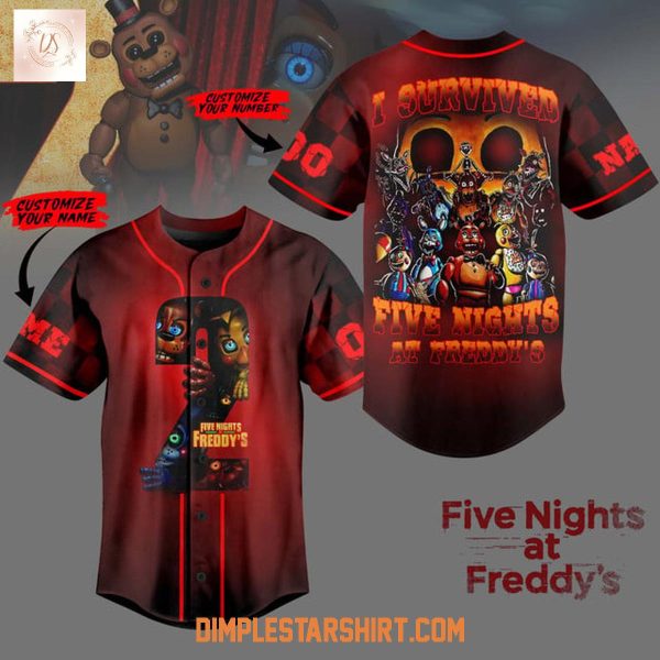 I Survived Five Night At Freddy's 2 Jersey