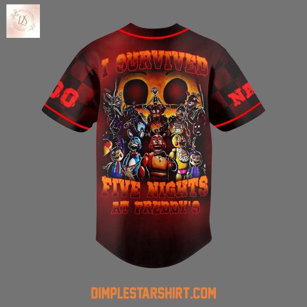I Survived Five Night At Freddy's 2 Jersey
