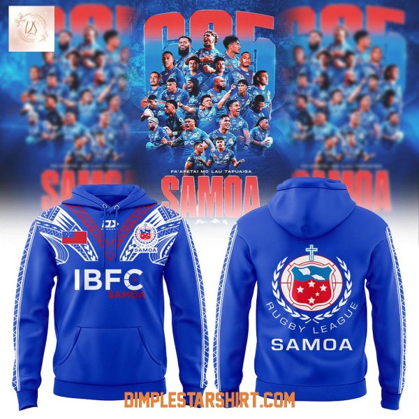 IBDC Samoa Rugby League Thank You 2025 Hoodie Shirt