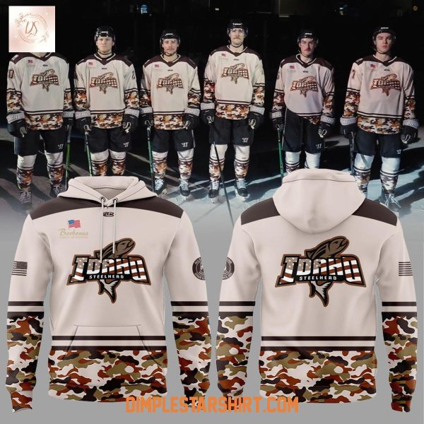 Idaho Steelheads Military Appreciation 2025 Hoodie T-Shirt