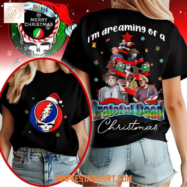 I'm Dreaming Of A Grateful Dead Christmas T Shirt