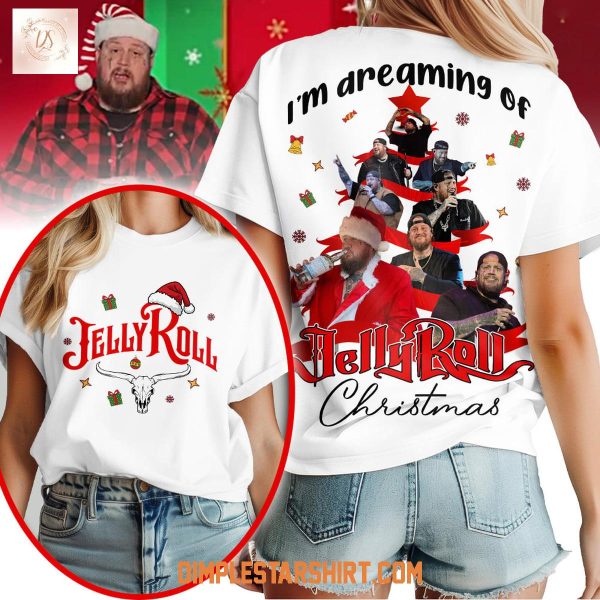 I'm Dreaming Of Jelly Roll Christmas T Shirt