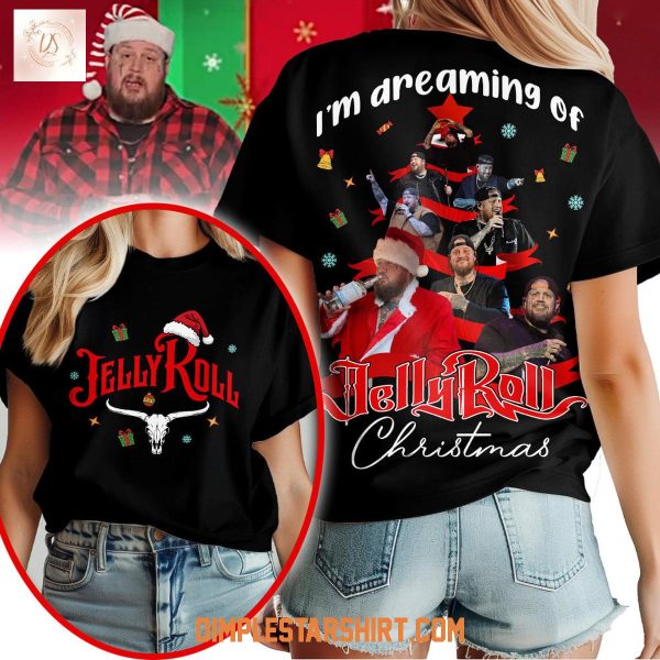 I'm Dreaming Of Jelly Roll Christmas T Shirt