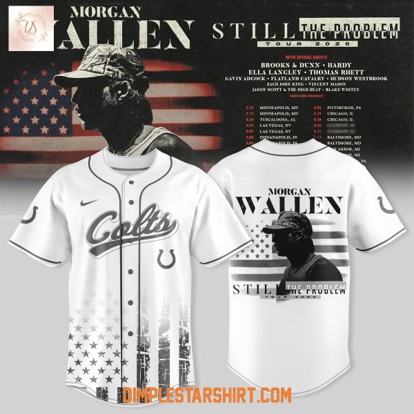 Indianapolis Colts x Morgan Wallen Still The Problem Tour 2026 Jersey