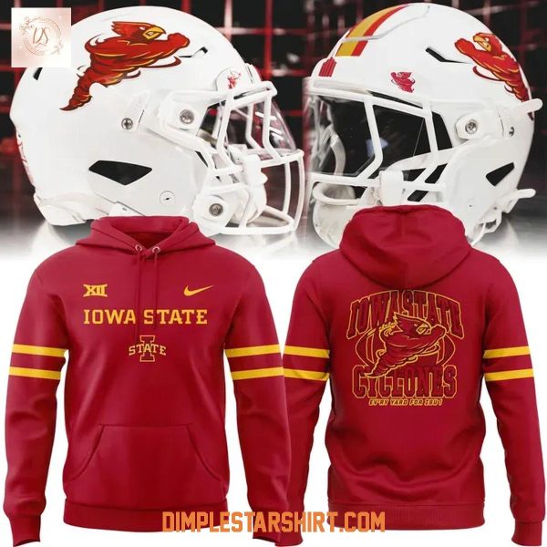 Iowa State Football Punching Cy 1995 Hoodie Shirt