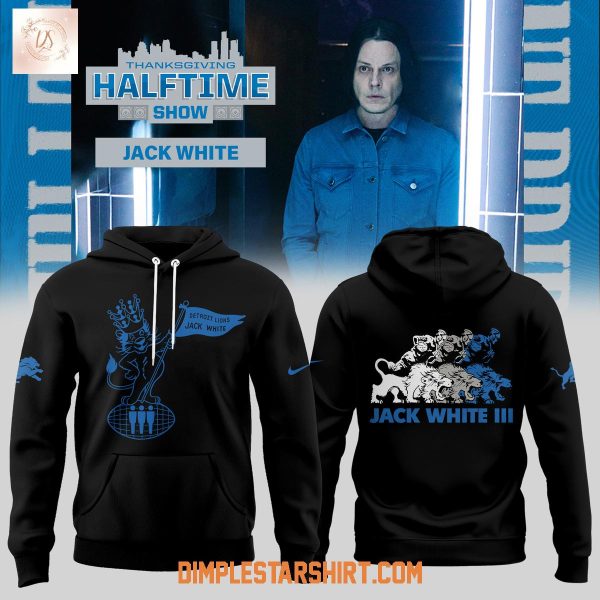 Jack White x Detroit Lions Halftime Show Hoodie Shirt