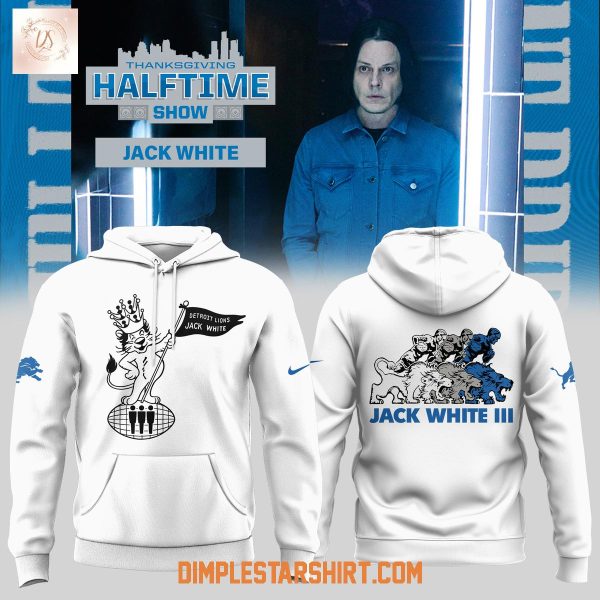 Jack White x Detroit Lions Halftime Show Hoodie Shirt