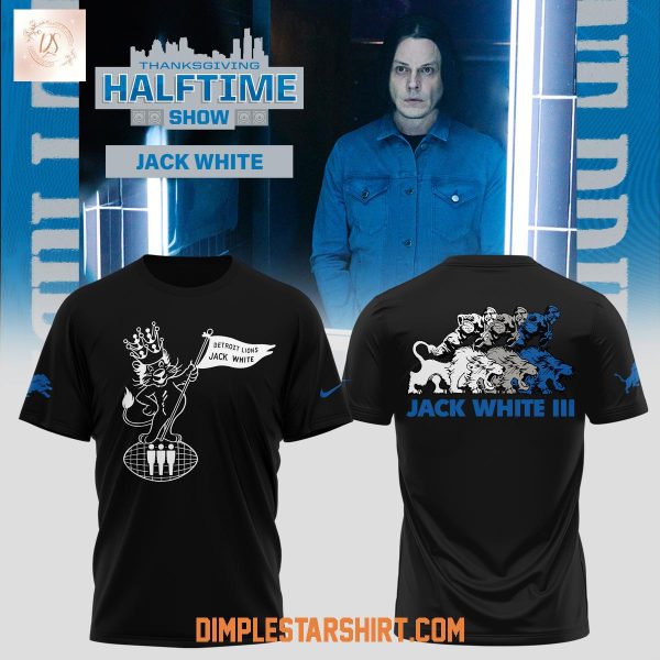 Jack White x Detroit Lions Halftime Show Hoodie Shirt
