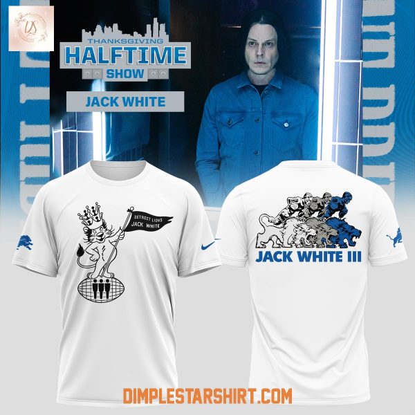 Jack White x Detroit Lions Halftime Show Hoodie Shirt