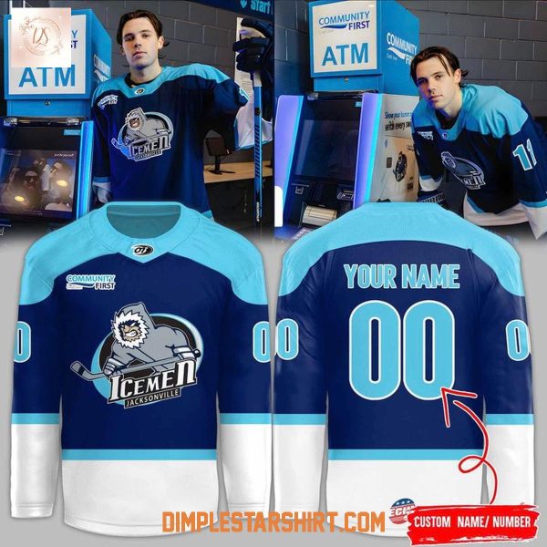 Jacksonville Icemen Opening Night Threads Hockey Jersey