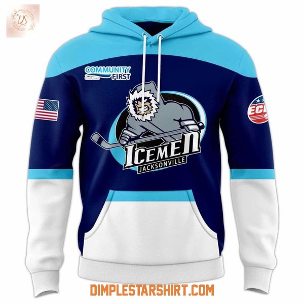 Jacksonville Icemen Opening Night Threads Hoodie Shirt