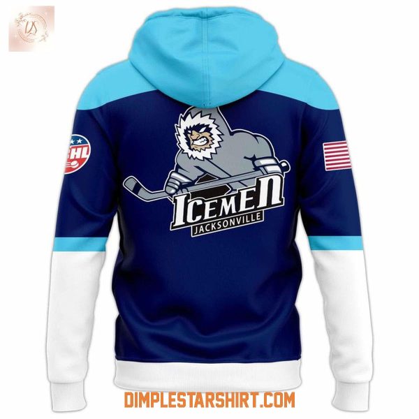 Jacksonville Icemen Opening Night Threads Hoodie Shirt