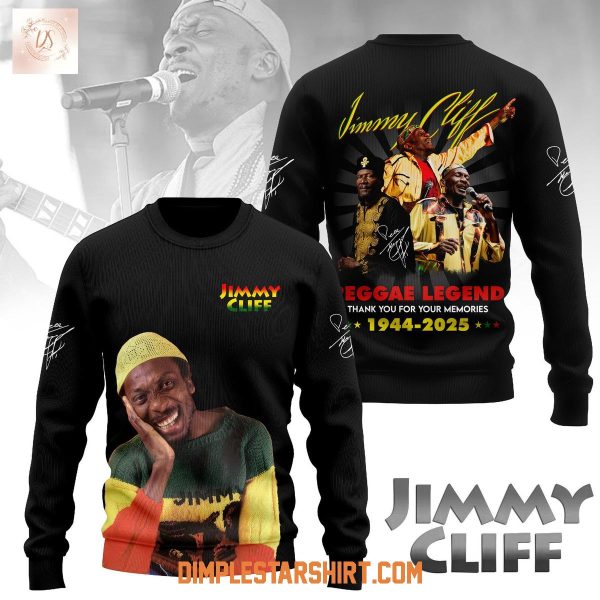 Jimmy Cliff Reggae Legend Memories 2025 Hoodie T Shirt