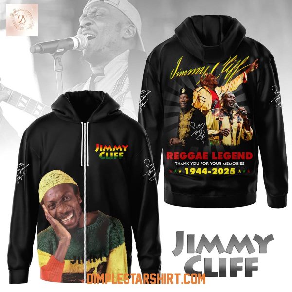 Jimmy Cliff Reggae Legend Memories 2025 Hoodie T Shirt