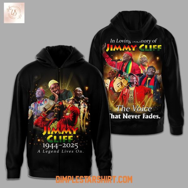Jimmy Cliff The Voice The Never Fades 2025 Hoodie T Shirt