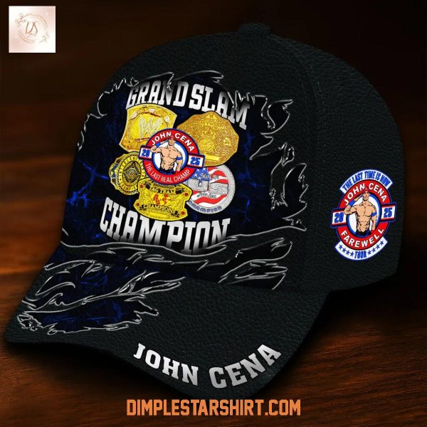 John Cena Grand Slam 2025 Champions Cap