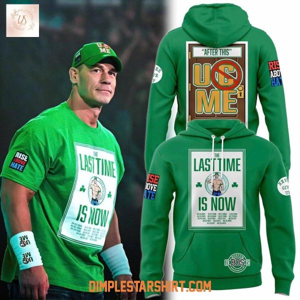 John Cena Lastime Is Now Farewell 2025 Boston Celtics Hoodie Shirt