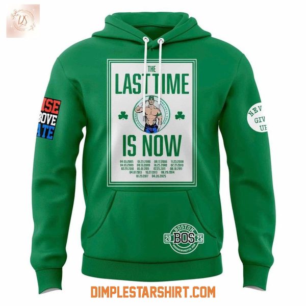 John Cena Lastime Is Now Farewell 2025 Boston Celtics Hoodie Shirt