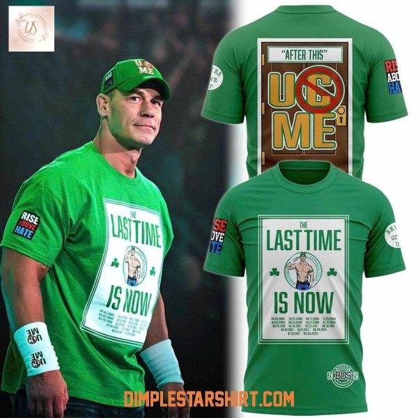 John Cena Lastime Is Now Farewell 2025 Boston Celtics Hoodie Shirt