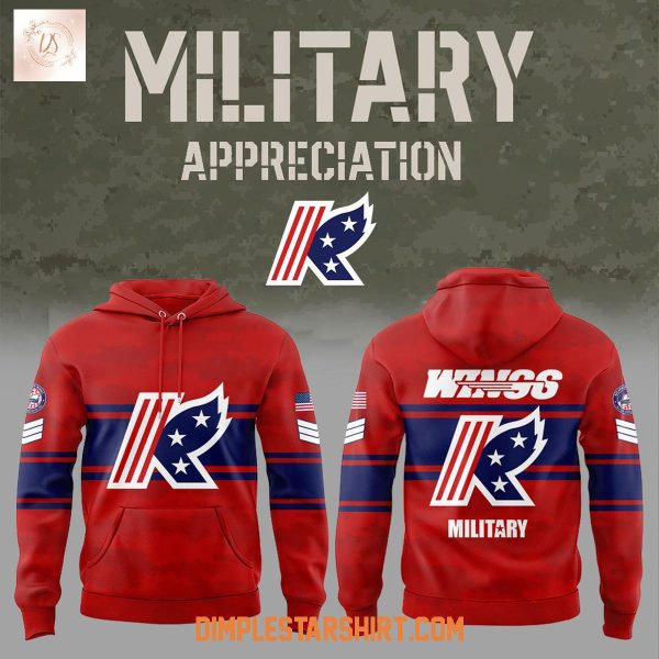 Kalamazoo Wings Military 2025 Hoodie Shirt