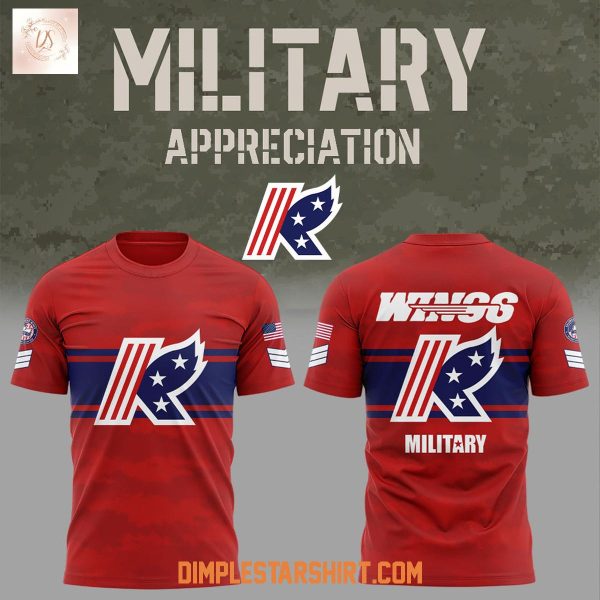 Kalamazoo Wings Military 2025 Hoodie Shirt