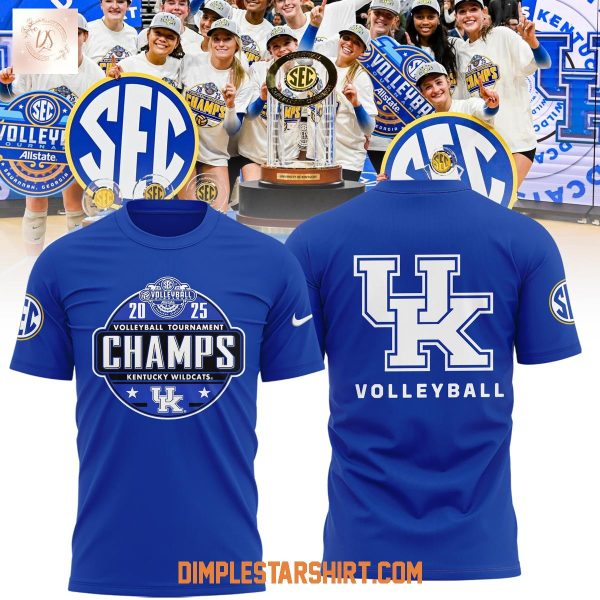 Kentucky Wildcats 2025 SEC WomenE28099s Volleyball Conference Tournament Champions Hoodie Shirt 3 ATrBS.jpg
