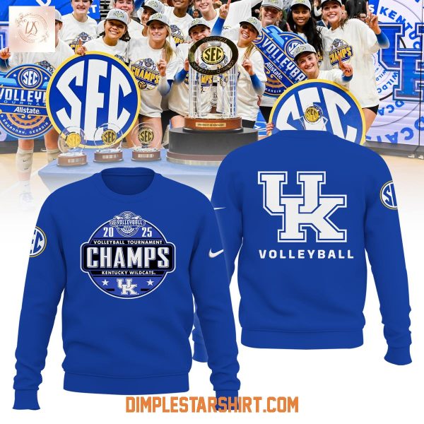Kentucky Wildcats 2025 SEC WomenE28099s Volleyball Conference Tournament Champions Hoodie Shirt 5 o89QB.jpg