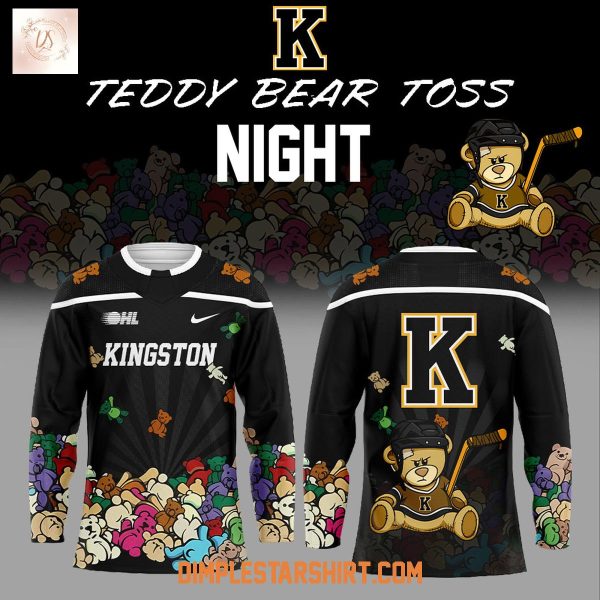 Kingston Frontenacs Teddy Bear Toss Night 2025 Jersey