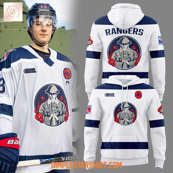 Kitchener Rangers The 202526 Remembrance Day 100th Anniversary Hoodie Shirt
