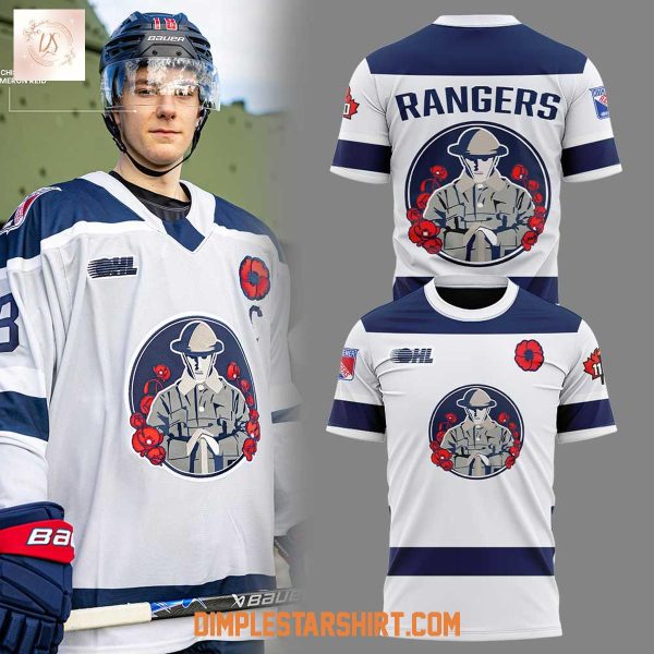 Kitchener Rangers The 202526 Remembrance Day 100th Anniversary Hoodie Shirt