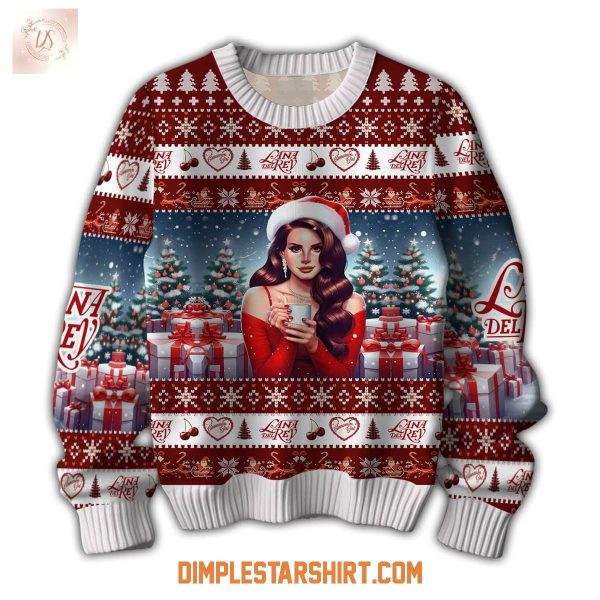 Lana Del Rey Christmas Gift Ugly Sweater