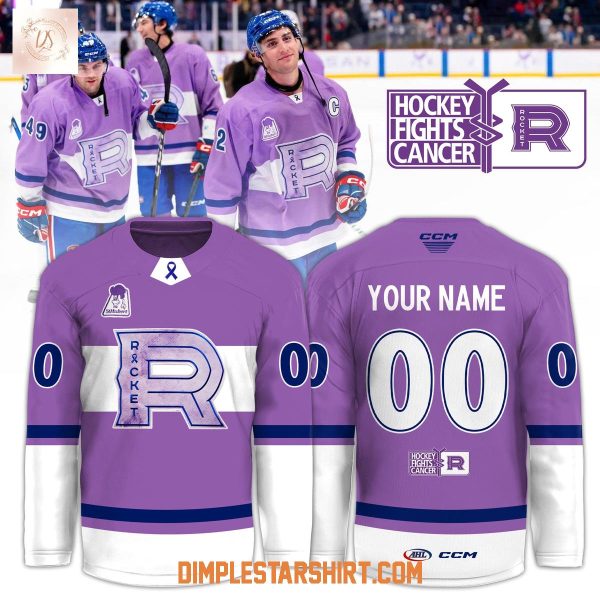 Laval Rocket x Hockey Fights Cancer 2025 Hockey Jersey