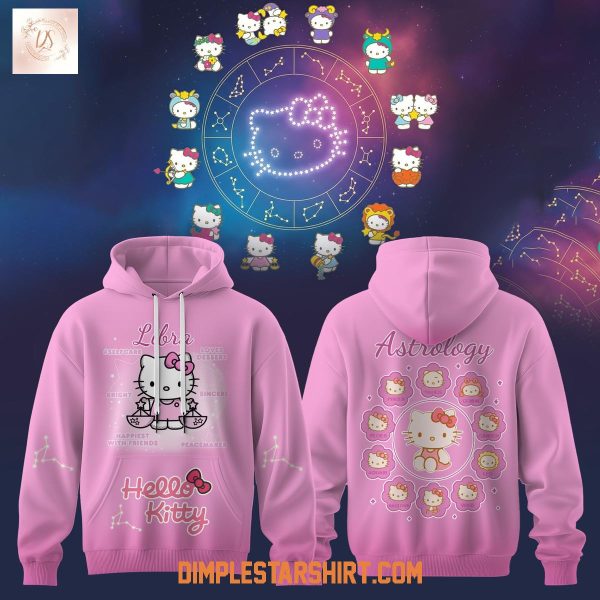 Libra Harmony x Hello Kitty Astrology Hoodie Shirt