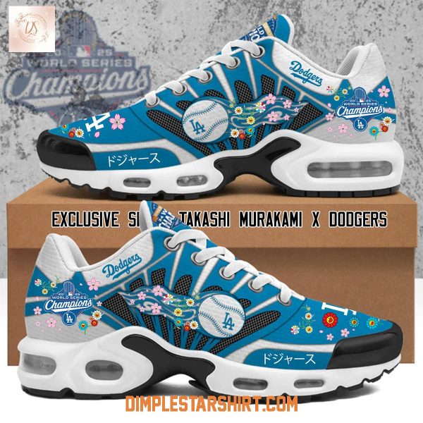 Los Angeles Dodgers 2025 World Series Champions x Takashi Murakami Air Max Shoes