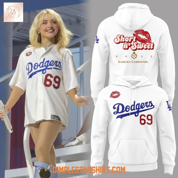 Los Angeles Dodgers x Carpenter Short N' Sweet Tour Hoodie Shirt
