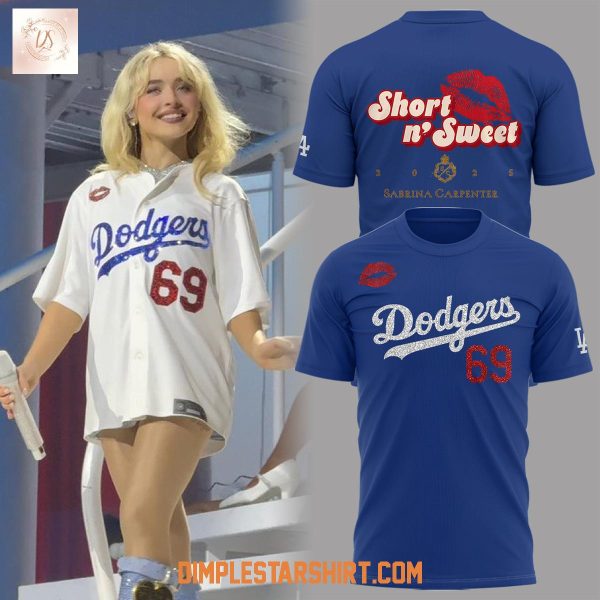 Los Angeles Dodgers x Carpenter Short N' Sweet Tour Hoodie Shirt